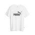 T-shirt bianca da uomo con logo sul petto Puma Graphics, Abbigliamento Sport, SKU a722000337, Immagine 0